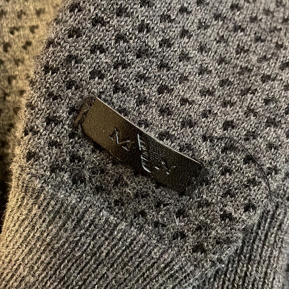 Men’s sweater grey/black. Young Renuar brand - Picture 7 of 8